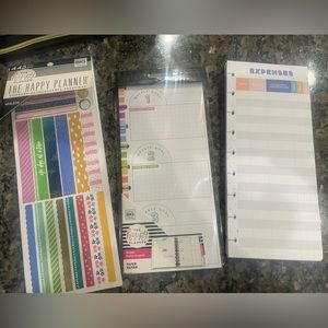 Skinny Classic Happy Planner inserts & stickers